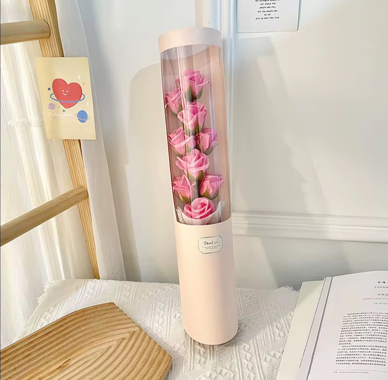 Rose Illuminated Stand