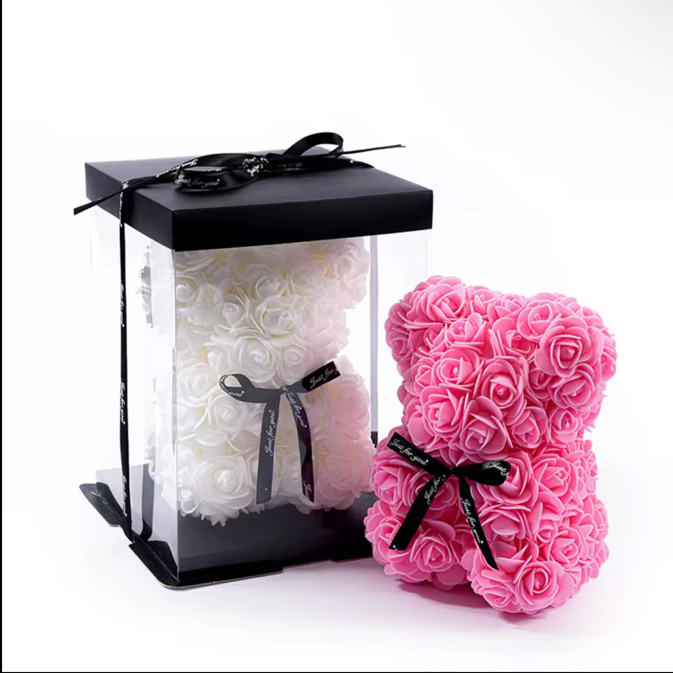 Valentines Rose Gift Bears