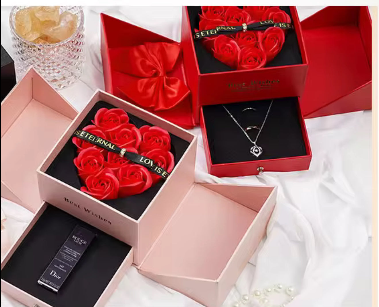 ‘Eternal Love’ Heart Jewelry Box