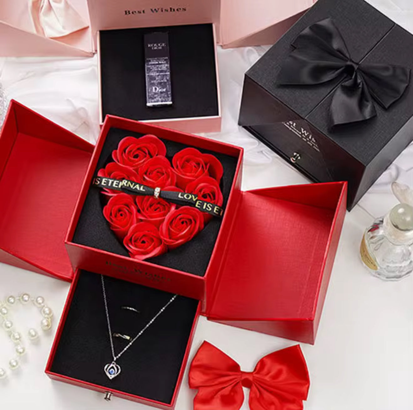 ‘Eternal Love’ Heart Jewelry Box