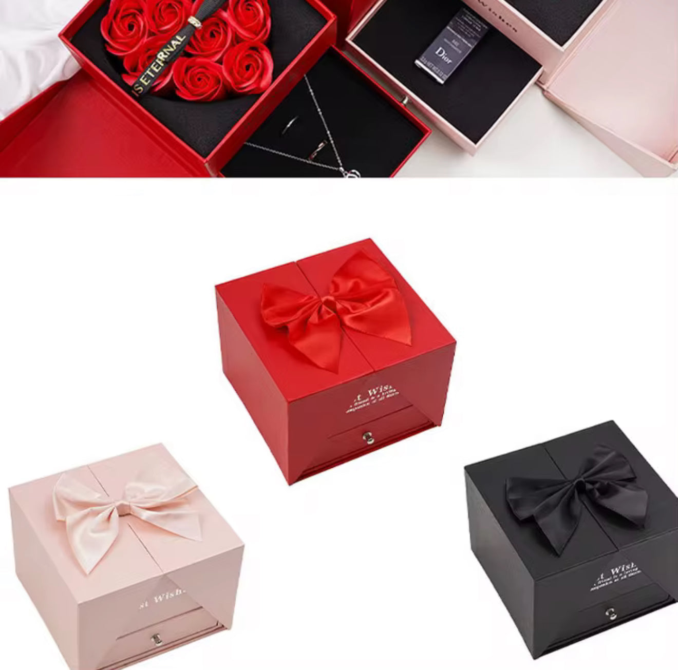 ‘Eternal Love’ Heart Jewelry Box